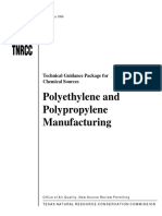 Polyethylene and Polypropylene Manufacturing: Technical Guidance Package For Chemical Sources