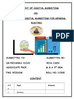 Assignment of Digital Marketing