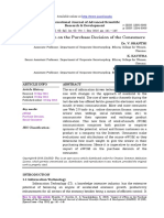 Impact of Ewom On The Purchase Decision of The Consumers