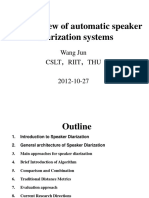 Speaker Diarization WJ