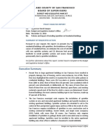 Policies and Impact of Installing Sprinklers in Residential Buildings in San Francisco