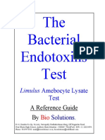 Bacterial en Do Toxins Test 1 Manual For PDF