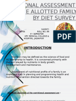 Diet Survey (SUKRITI)