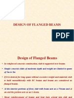 Limit State Design Flanged Beams