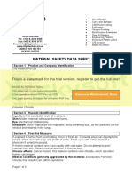 PVC Msds