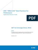 EMC Vnxe3200 Best Practices For Performance WP