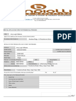 Rental Application Form Completing