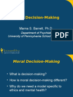 Moral Decision Making