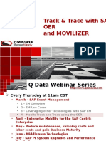 Track & Trace With SAP OER and Movilizer: March 24, 2011