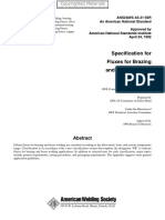 (ANSI - AWS A5.31-92R) AWS A5 Committee On Filler Metal-Specification