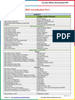 2016 Awards (Jan-Nov) by AffairsCloud