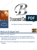 Chi-Square Analysis For Attribute Data