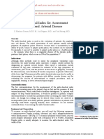 Ankle-Brachial Index For Assessment of Peripheral Arterial Disease