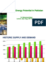 Pakistan Wind Power Potential