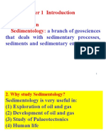 Chapter 1 Introduction 1. Definition Sedimentology: Chapter 1 Introduction