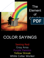 The Element Of: Color