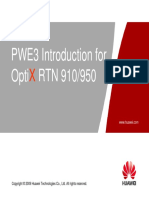 PWE3 Introduction For OptiX RTN 910 - 950 ISSUE 1.00 PDF