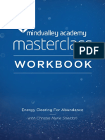 Energy Clearing For Abundance Masterclass by Christie Marie Sheldon Workbook