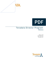 Teradata Director Program: Reference