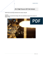 ASME Section VIII Div 2 High-Pressure LOX Tank Thermal-Stress Fatigue Analysis PDF