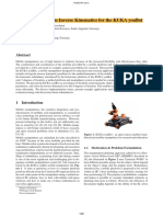Inverse Kinematics of KUKA Youbot