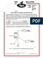 Service Bulletin: J1939 Overlay Harness For Service Use