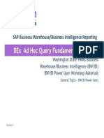 BEx AdHoc Query Fundamentals