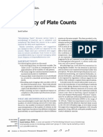 Accuracy of Plate Count