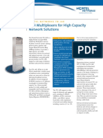 SDH Multiplexers For High Capacity Network Solutions: Nortel Networks Tn-16X