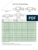 Flange Size Charts