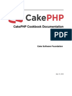 Cake PHP Cookbook