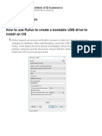Operating System: How To Use Rufus To Create A Bootable USB Drive To Install An OS