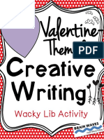 Share - Valentine Creative Writing