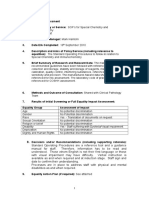 Equality Impact Assessment SOP's Specials