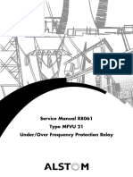 MFVU Under Frequency Relay 2