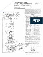 Carburador Rochester 2G 2GC Mini Manual Reparacion Ingles