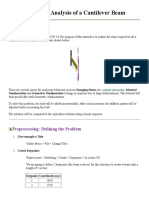 ANSYS NonLinear Analysis EPT FEB08