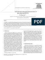 BLACKWELL 2005 The Mechanical and Microstructural Characteristics of Laser Deposited In718