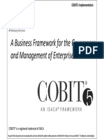 Student Handbook For COBIT5 Implementation Training