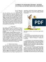 Design and Development of Wearable Sensor Textile For Precision Agriculture and Human Health Conditions