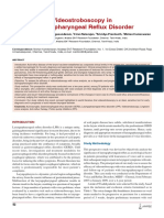 Videostroboscopy in Laryngopharengeal Reflux