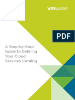 A Step by Step Guide To Defining Your Cloud Services Catalog