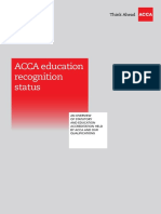 Education Recognition Status