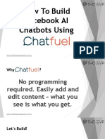 How To Build Facebook AI Chatbots Using Chatfuel