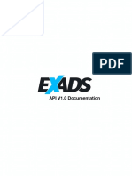 Exads API Overview