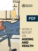 WHO 2015 Report On Ageing and Health