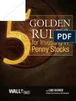 5 Golden Rules For Penny Stocks PDF