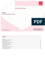 Cambridge AS-AL Structure of Work - Business Studies