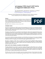 Unified Modeling Language (UML) - Based CASE Tool For Computer Supported Collaborative Work