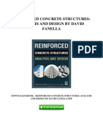 v375 Ebook Ebook Download Reinforced Concrete Structures Analysis and Design by David Fanella